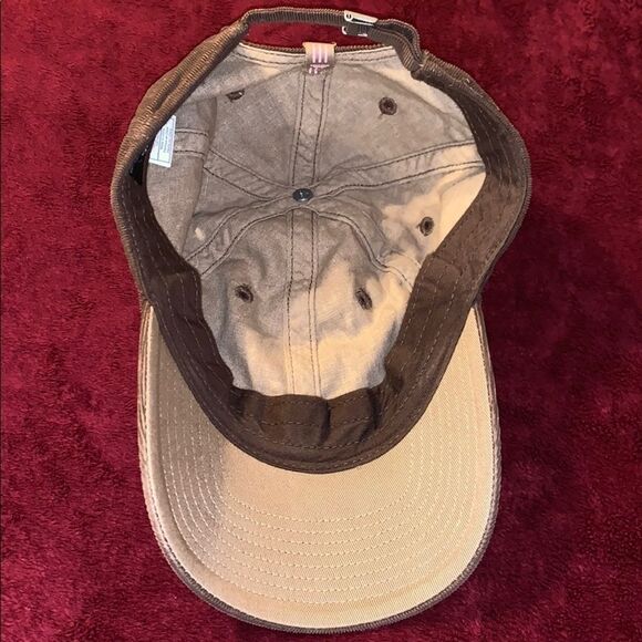 Adidas Wisconsin Hat in Brown Corduroy main image 4